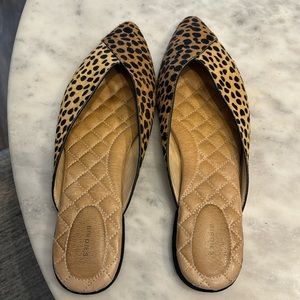 Birdies Swan Mule in Calf Hair Size 9